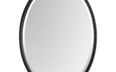2024 Best of Oval Beveled Wall Mirrors