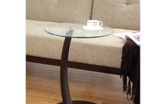 The Best Porch & Den Shilshole Tempered Glass Bentwood Accent Tables