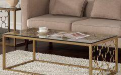  Best 50+ of The Curated Nomad Quatrefoil Goldtone Metal and Glass Coffee Tables
