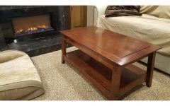 2024 Best of Unfinished Solid Parawood Bombay Tall Lift-Top Coffee Tables