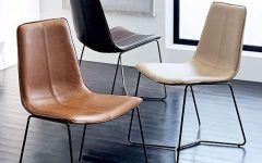 The 20 Best Collection of Leather Dining Chairs