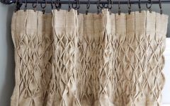 25 Ideas of Burlap Curtains