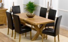 Top 20 of Extendable Dining Table and 6 Chairs