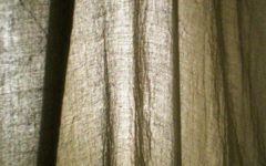 15 Ideas of Textured Linen Curtains