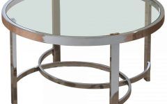 25 The Best Strata Chrome Glass Coffee Tables