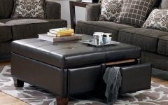 40 The Best Brown Leather Ottoman Coffee Tables With Storages