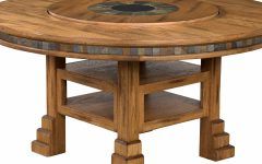 2024 Best of Light Brown Round Dining Tables