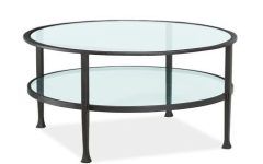 15 Inspirations Round Iron Coffee Tables