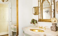 15 Best Collection of French Bathroom Mirror