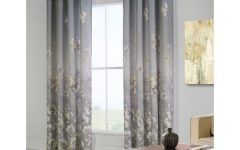 The Best Grey Printed Curtain Panels