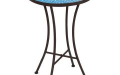 15 Best Collection of Mosaic Tile Top Round Side Tables