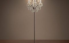 25 Best Crystal Chandelier Standing Lamps