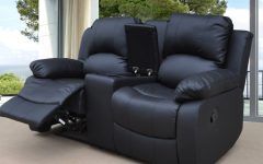 10 Collection of 2 Seater Recliner Leather Sofas