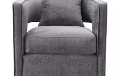 2024 Latest Grey Swivel Chairs