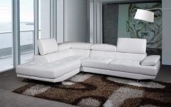10 Best Collection of White Leather Corner Sofas
