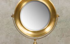 2024 Best of Antique Brass Standing Mirrors