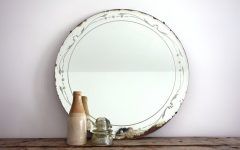 15 Best Ideas Round Scalloped Wall Mirrors