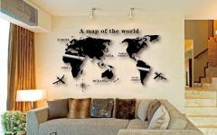 10 The Best World Map for Wall Art