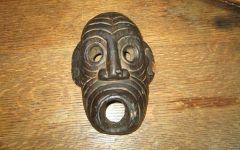 20 Photos Wooden Tribal Mask Wall Art