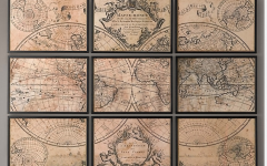  Best 20+ of Vintage Map Wall Art