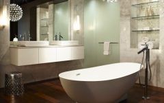 Top 25 of Chandelier Bathroom Lighting Fixtures