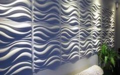 20 Collection of Waves 3D Wall Art
