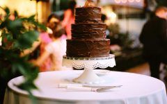 30 Delicious and Gorgeous Chocolate Wedding Cakes