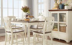Top 15 of White Counter Height Dining Tables