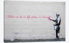  Best 20+ of Banksy Canvas Wall Art