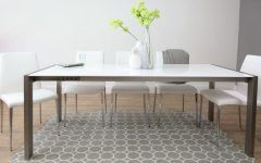 20 Photos Brushed Metal Dining Tables