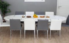 20 The Best White Oval Extending Dining Tables