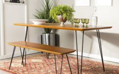 Charcoal Transitional 6-Seating Rectangular Dining Tables