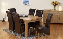 20 Best Collection of Extending Dining Tables 6 Chairs