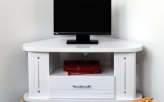 50 The Best White Small Corner TV Stands