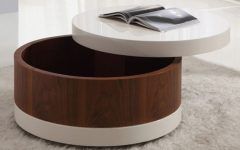 Top 50 of Round Coffee Tables With Storage