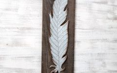 10 Ideas of Feather Wall Art